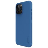Nillkin Super Frosted PRO Zadní Kryt pro Apple iPhone 15 Pro Max Blue (Without Logo Cutout)