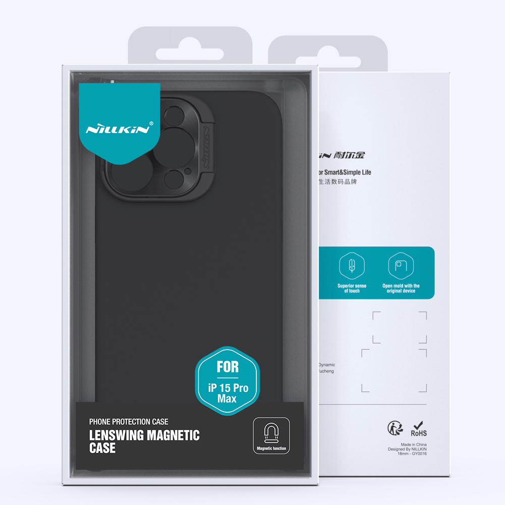 Nillkin LensWing Magnetic Zadní Kryt pro Apple iPhone 15 Pro Max Green