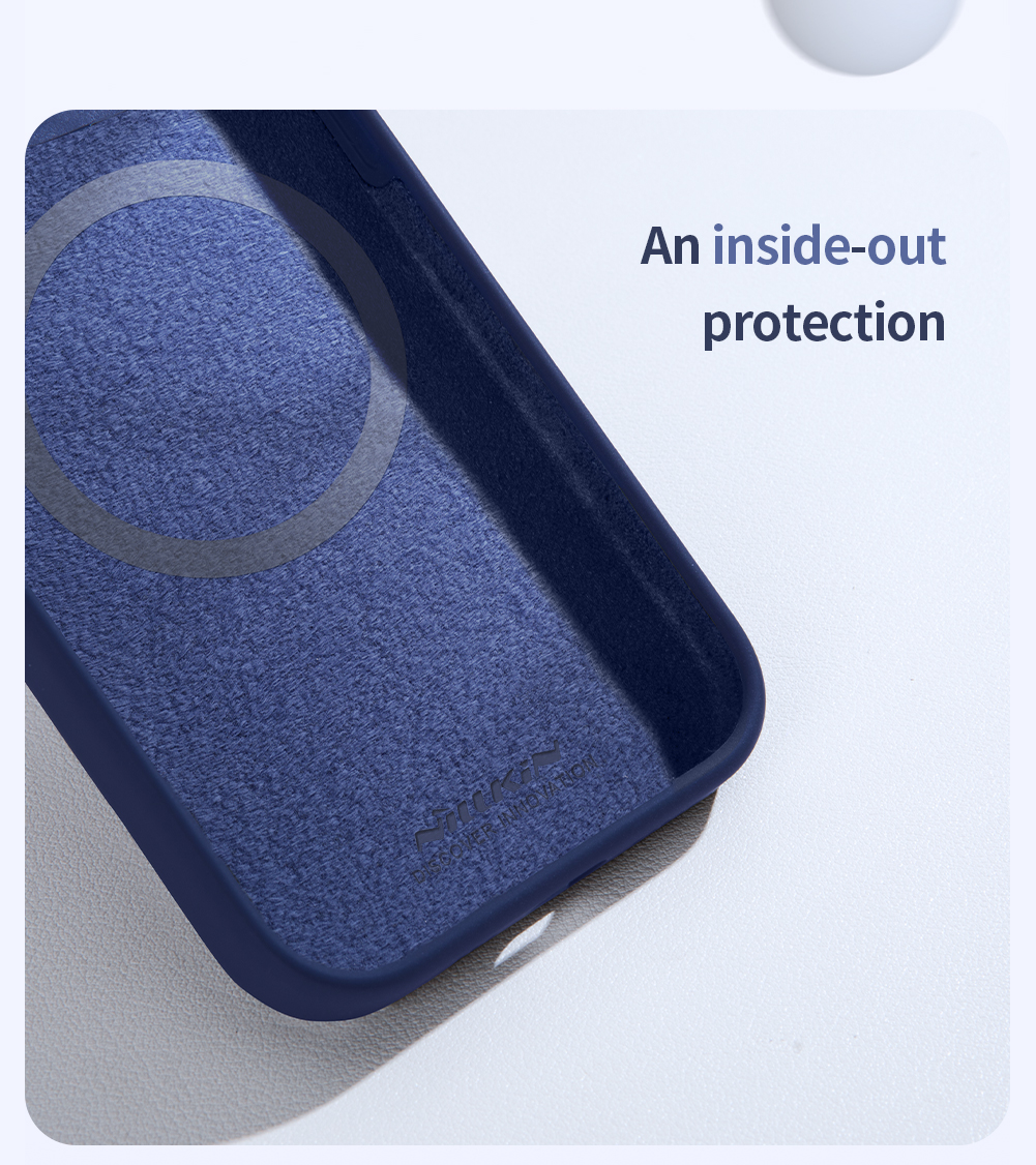Nillkin LensWing Magnetic Zadní Kryt pro Apple iPhone 15 Pro Max Blue