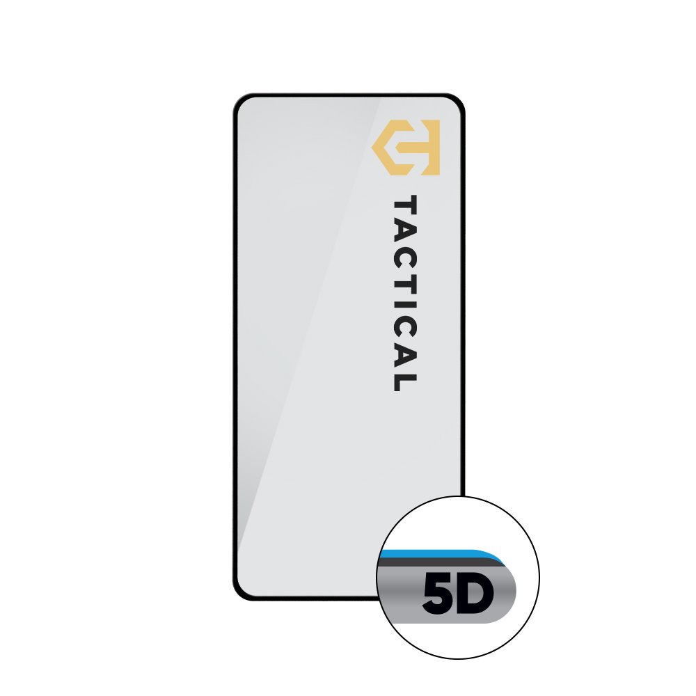 Tactical Glass Shield 5D sklo pro Motorola G84 5G Black 