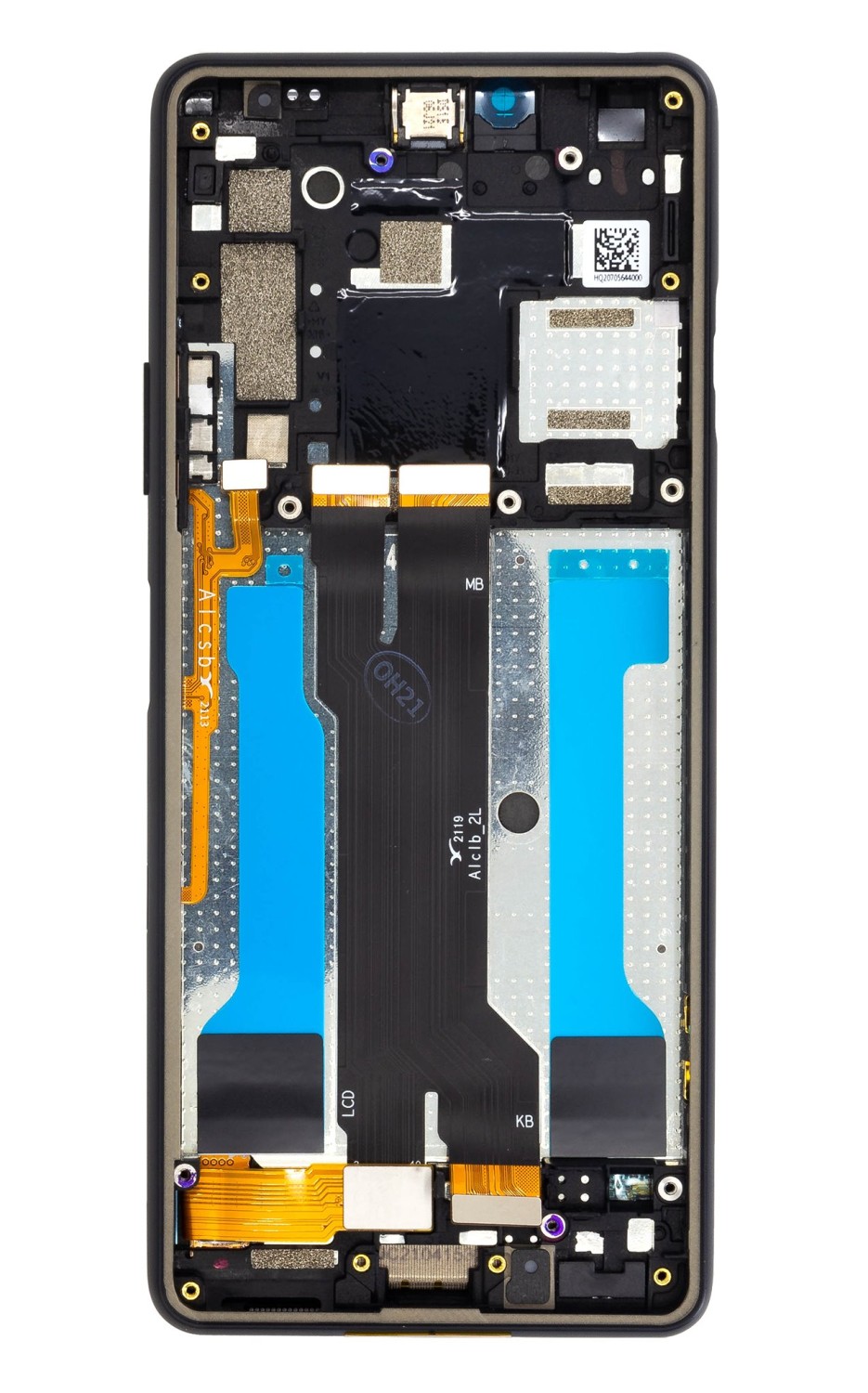 LCD + dotyková deska proSony Xperia 10 III, black (Service pack) + DOPRAVA ZDARMA