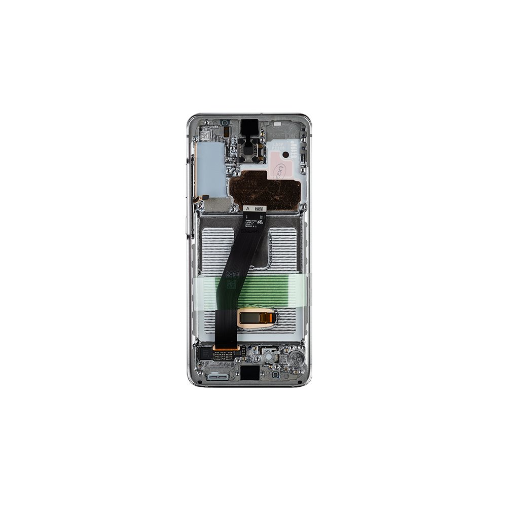 LCD + dotyková deska pro Samsung Galaxy S20, cloud white, No camera (Service pack)