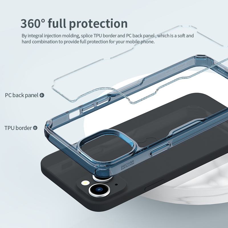 Nillkin Nature TPU PRO Kryt pro Apple iPhone 15 Blue