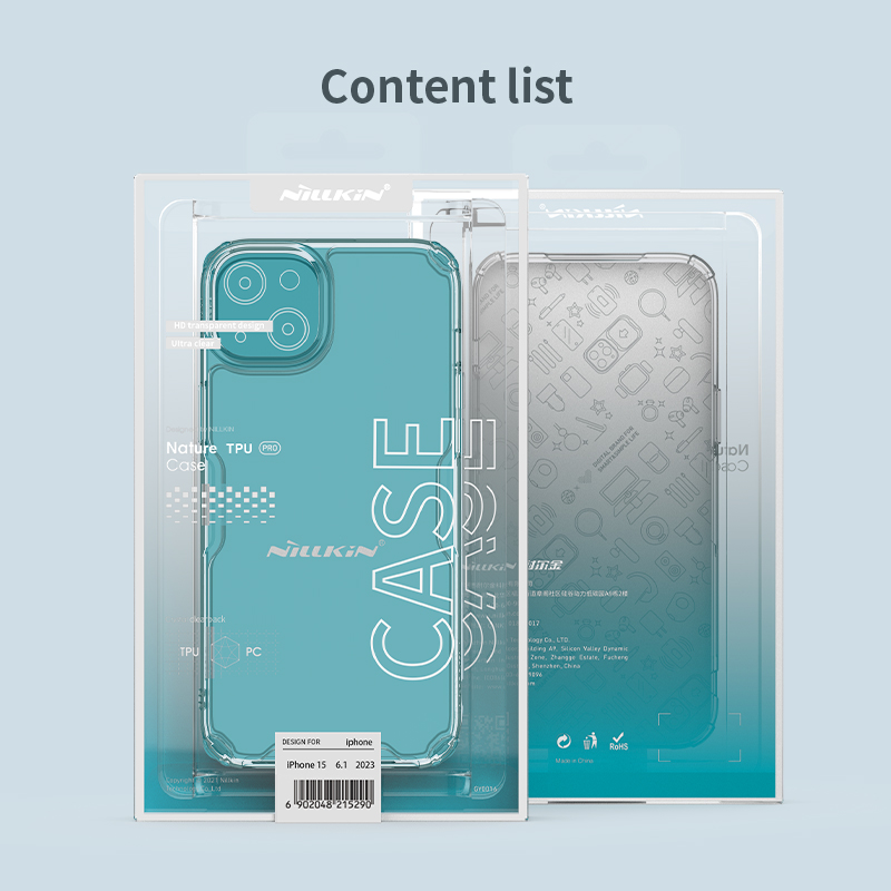 Nillkin Nature TPU PRO Kryt pro Apple iPhone 15 Blue