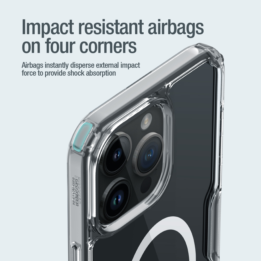 Nillkin Nature TPU PRO Magnetic Kryt pro Apple iPhone 15 Pro Max Blue