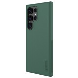 Nillkin Super Frosted PRO Magnetic Zadní Kryt pro Samsung Galaxy S24 Ultra Deep Green