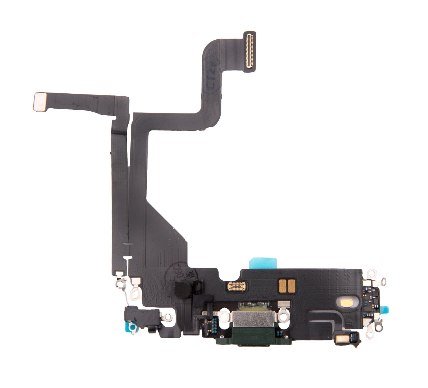 Flex Kabel vč. dobíjecího konektoru pro Apple iPhone 14 Pro, green
