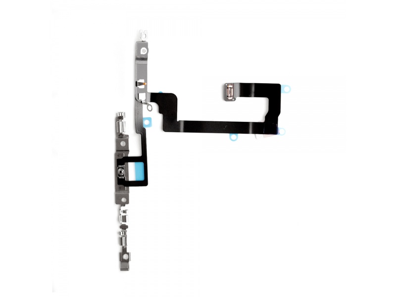 Flex kabel tlačítka zapínaní + kovová destička pro Apple iPhone 14