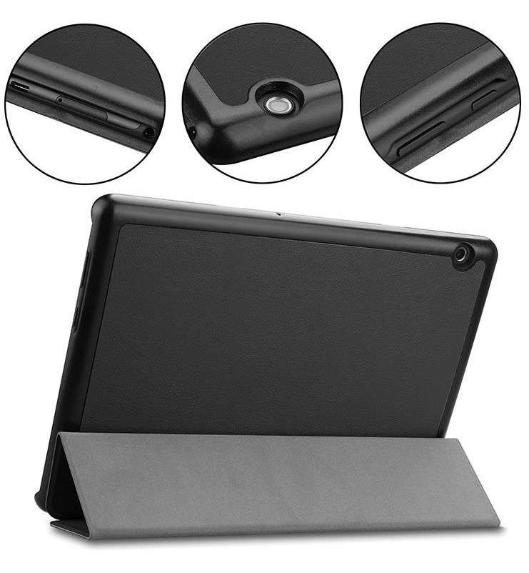 Flipové pouzdro Tactical Book Tri Fold pro Lenovo Tab M10 3rd gen. (TB-328) 10.1, černá