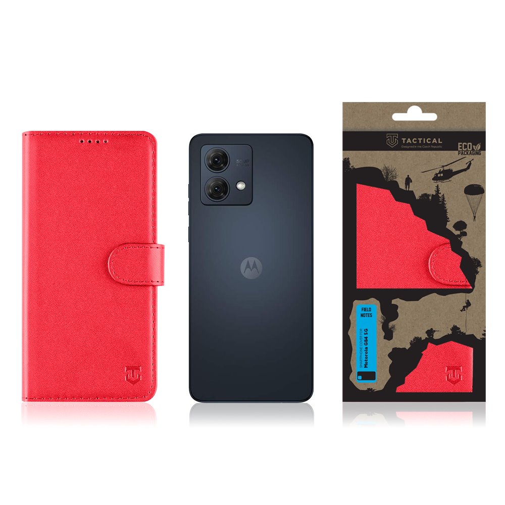 Tactical Field Notes pro Motorola G84 5G Red