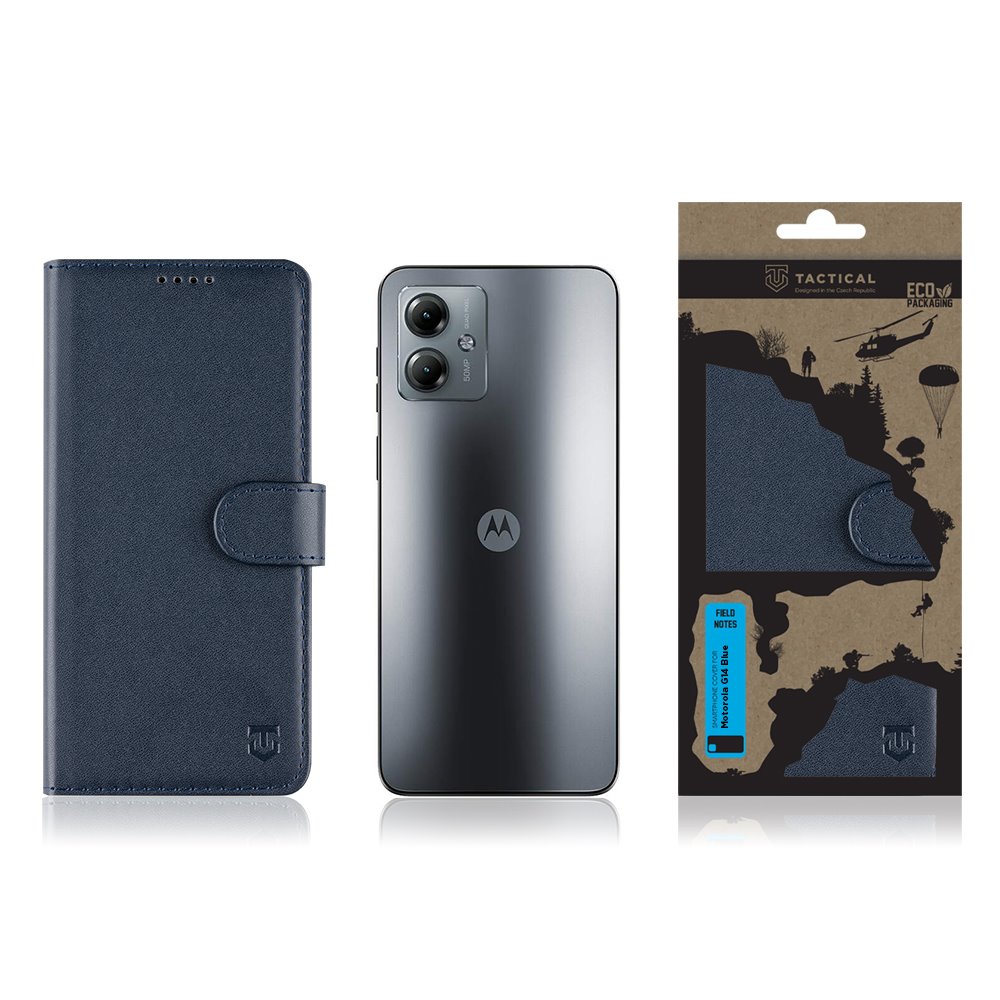 Tactical Field Notes pro Motorola G14 Blue