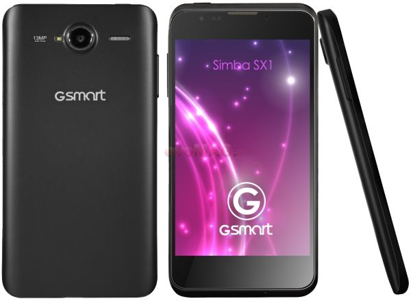 Gigabyte GSmart SIMBA SX1 Dual SIM Black