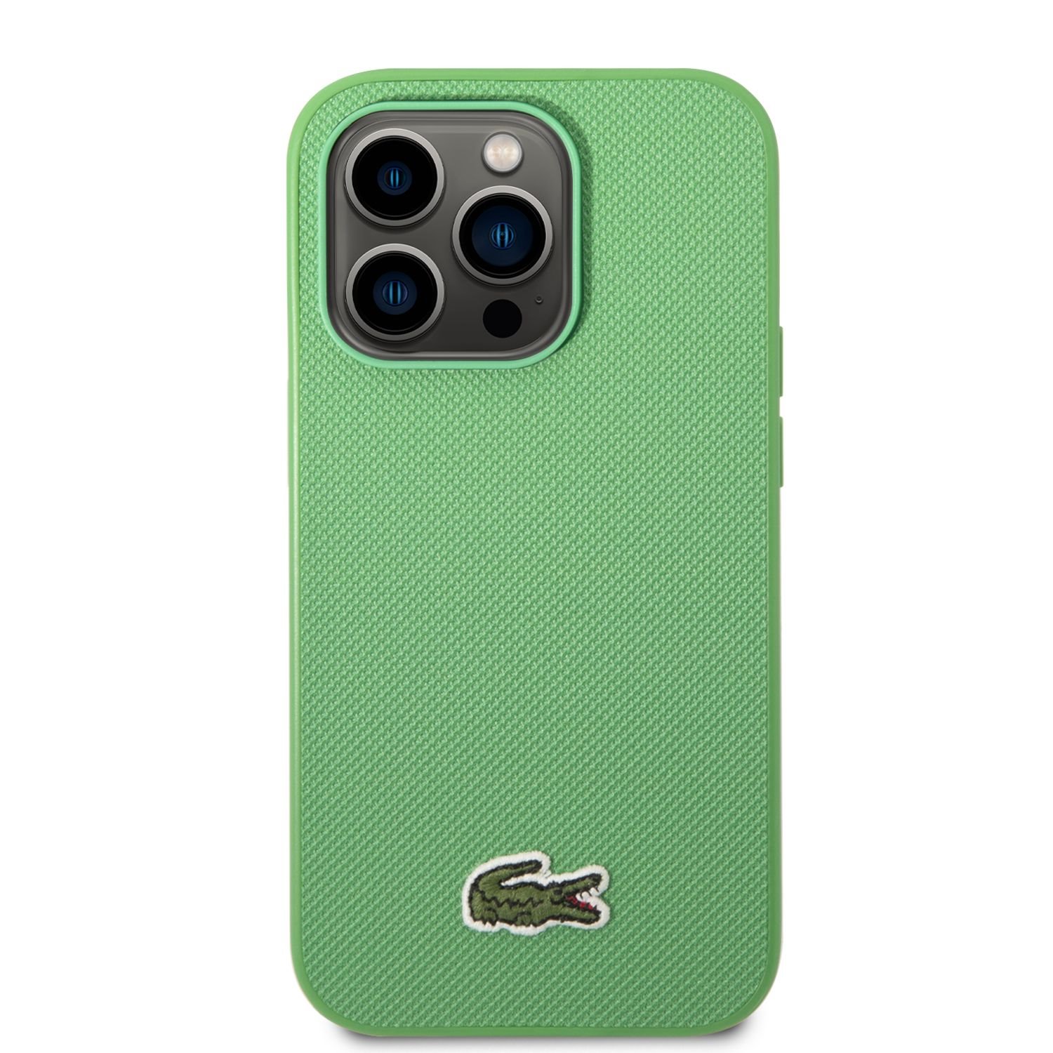 Levně Zadní kryt Lacoste Iconic Petit Pique Logo pro Apple iPhone 14 Pro, green