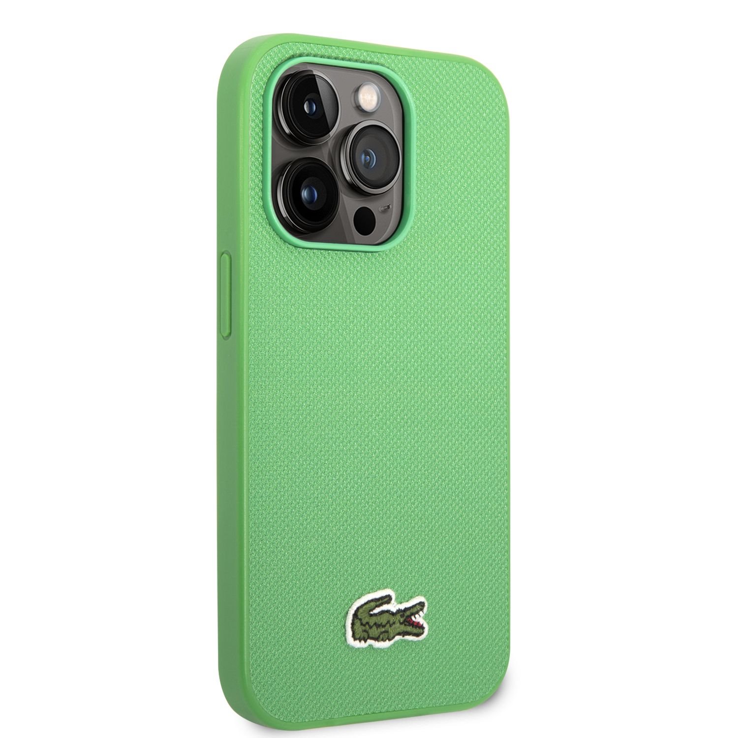 Lacoste Iconic Petit Pique Logo Zadní Kryt pro iPhone 14 Pro Green