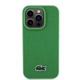 Lacoste Iconic Petit Pique Woven Logo Magsafe Zadní Kryt pro iPhone 15 Pro Max Green