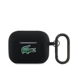 Pouzdro Lacoste Liquid Silicone Croc Logo Pouzdro pro AirPods Pro 2, black