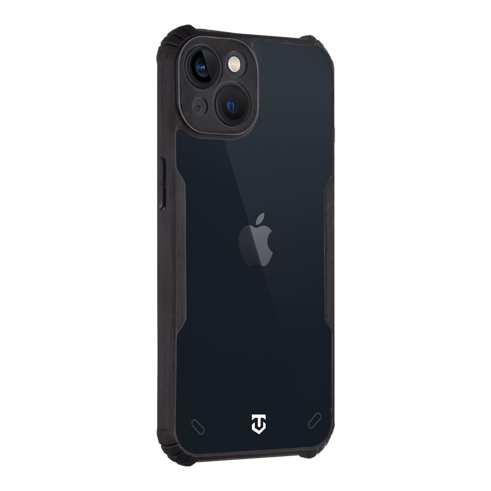 Tactical Quantum Stealth Kryt pro Apple iPhone 13 Clear/Black 