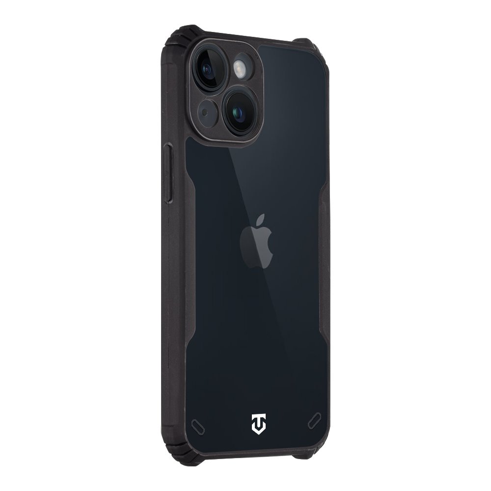 Zadní kryt Tactical Quantum Stealth pro Apple iPhone 13 mini, transparentní černá