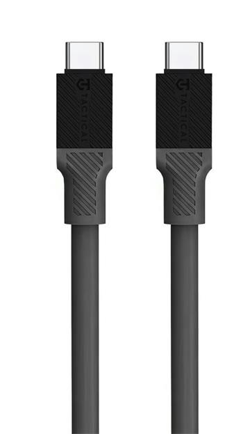Kabel Tactical Fat Man Cable USB-C/USB-C, šedá