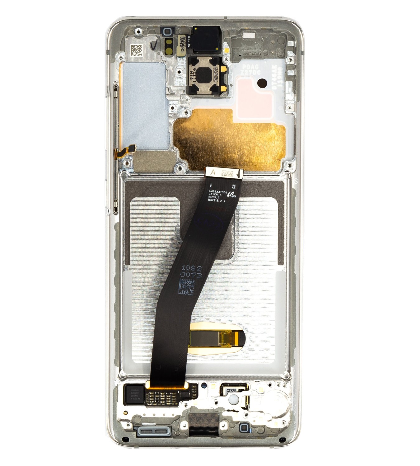 LCD + dotyková deska pro Samsung Galaxy S20, cloud white (Service pack) + DOPRAVA ZDARMA