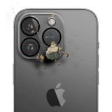 Tvrzené sklo 3mk Lens Pro Full Cover ochrana kamery pro Apple iPhone 12 Pro Max