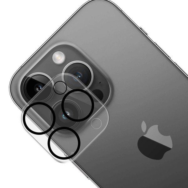 Levně Tvrzené sklo 3mk Lens Pro Full Cover ochrana kamery pro Apple iPhone 12 Pro