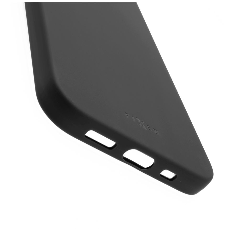 Zadní pogumovaný kryt FIXED Story pro Samsung Galaxy S24+, černý