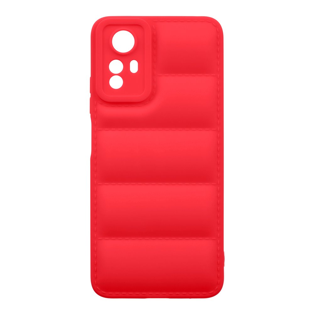 Levně Zadní kryt OBAL:ME Puffy pro Xiaomi Redmi Note 12S, červená