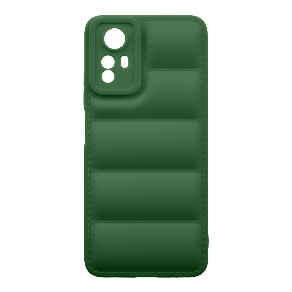 Zadní kryt OBAL:ME Puffy pro Xiaomi Redmi Note 12S, tmavě zelená