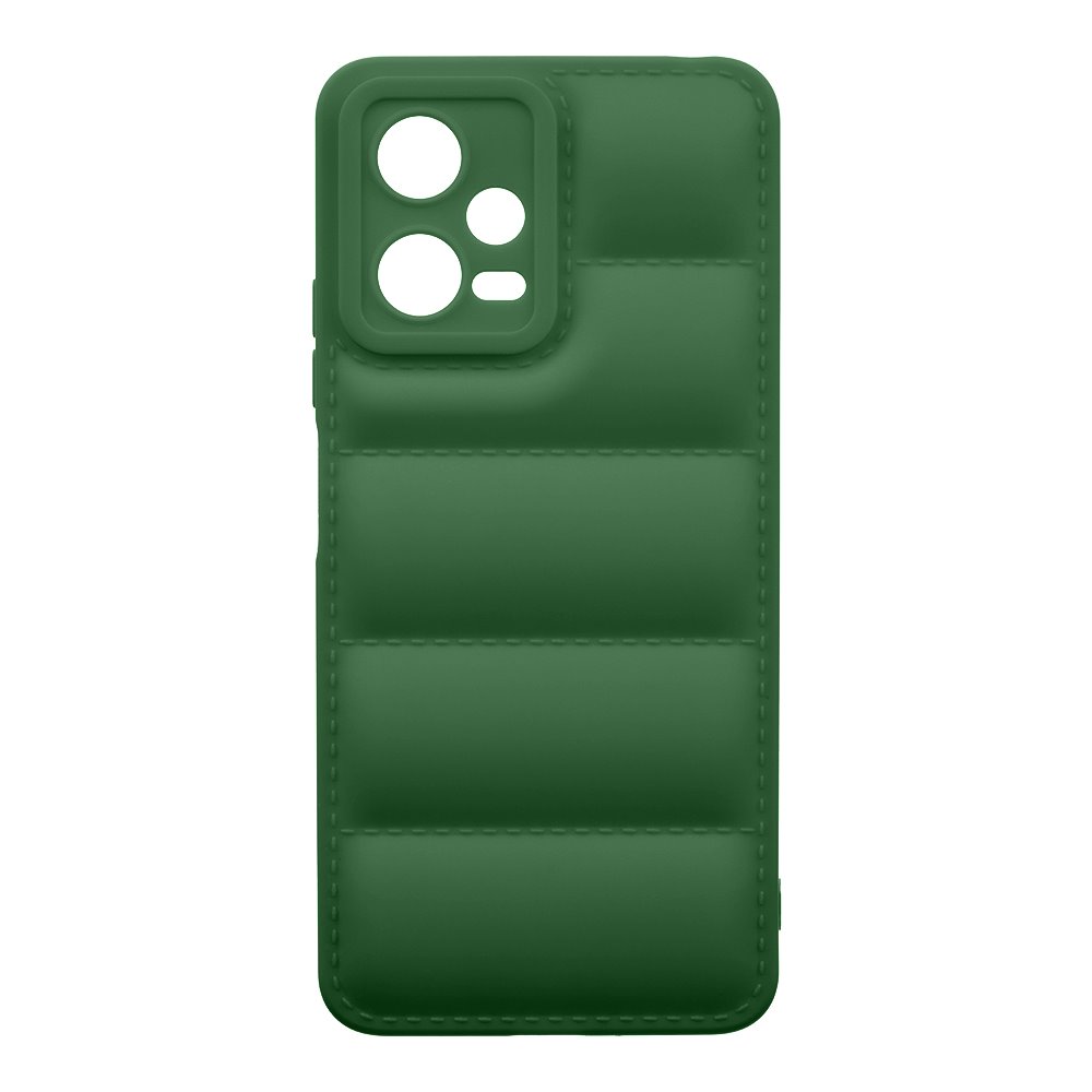 Zadní kryt OBAL:ME Puffy pro Xiaomi Redmi Note 12 5G, tmavě zelená