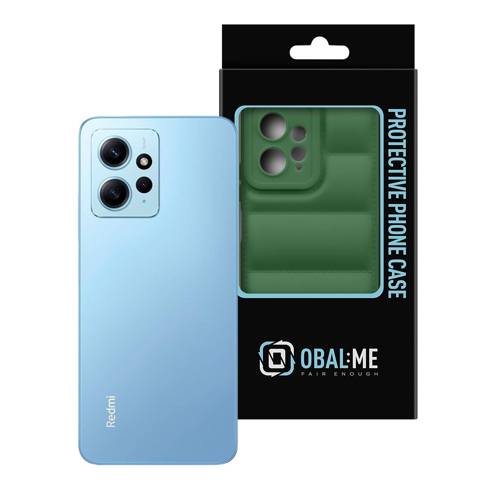 OBAL:ME Puffy Kryt pro Xiaomi Redmi Note 12 4G Dark Green