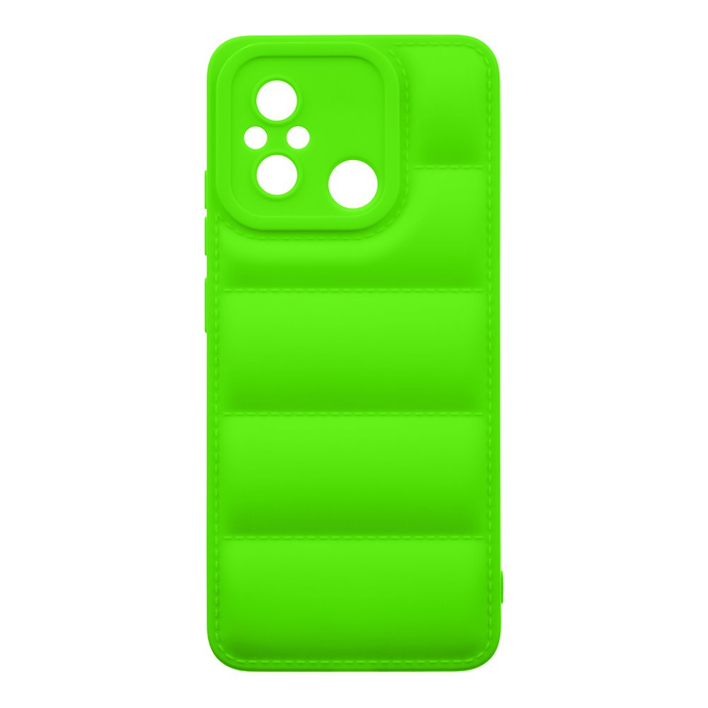 Zadní kryt OBAL:ME Puffy pro Xiaomi Redmi 12C, zelená