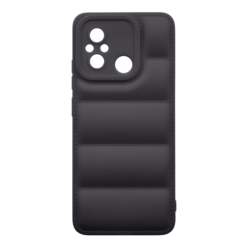 Zadní kryt OBAL:ME Puffy pro Xiaomi Redmi 12C, černá