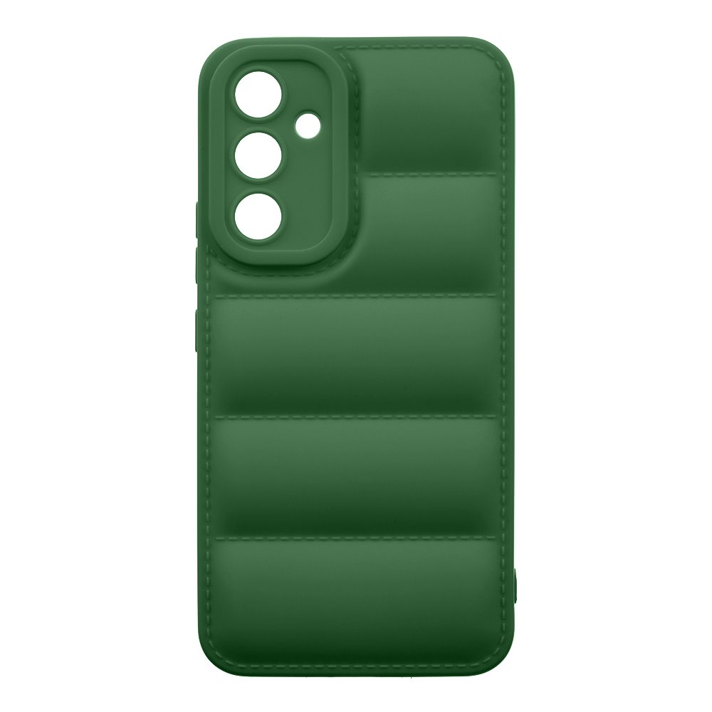 Zadní kryt OBAL:ME Puffy pro Samsung Galaxy A54 5G, tmavě zelená
