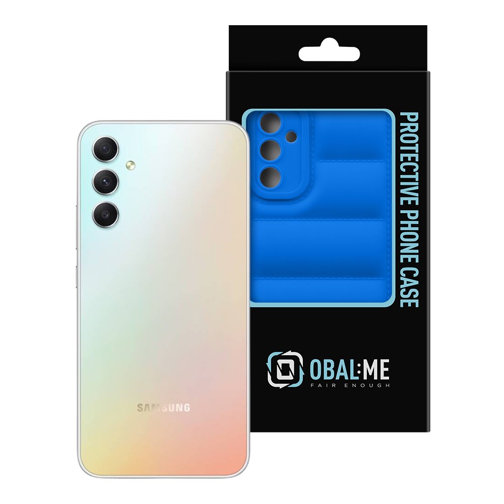 OBAL:ME Puffy Kryt pro Samsung Galaxy A34 5G Blue