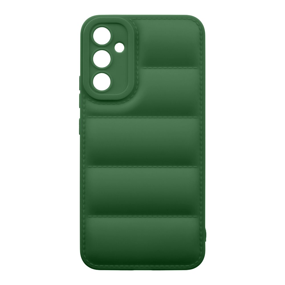 Zadní kryt OBAL:ME Puffy pro Samsung Galaxy A34 5G, tmavě zelená