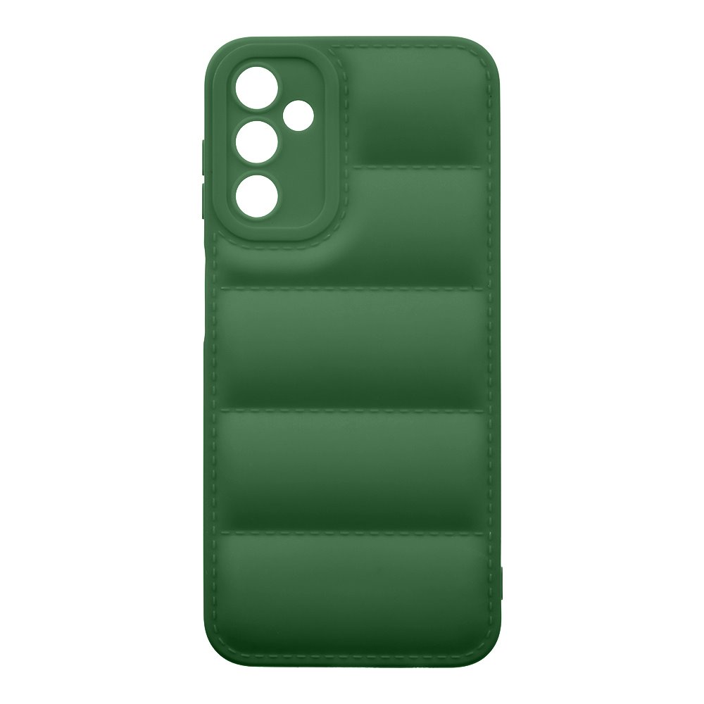 Zadní kryt OBAL:ME Puffy pro Samsung Galaxy A14 5G, tmavě zelená