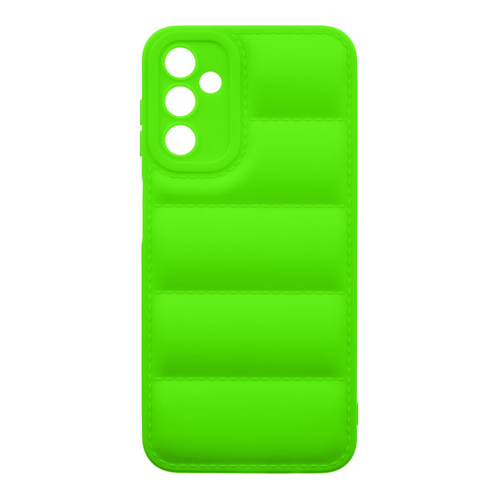 Levně Zadní kryt OBAL:ME Puffy pro Samsung Galaxy A14 4G, zelená