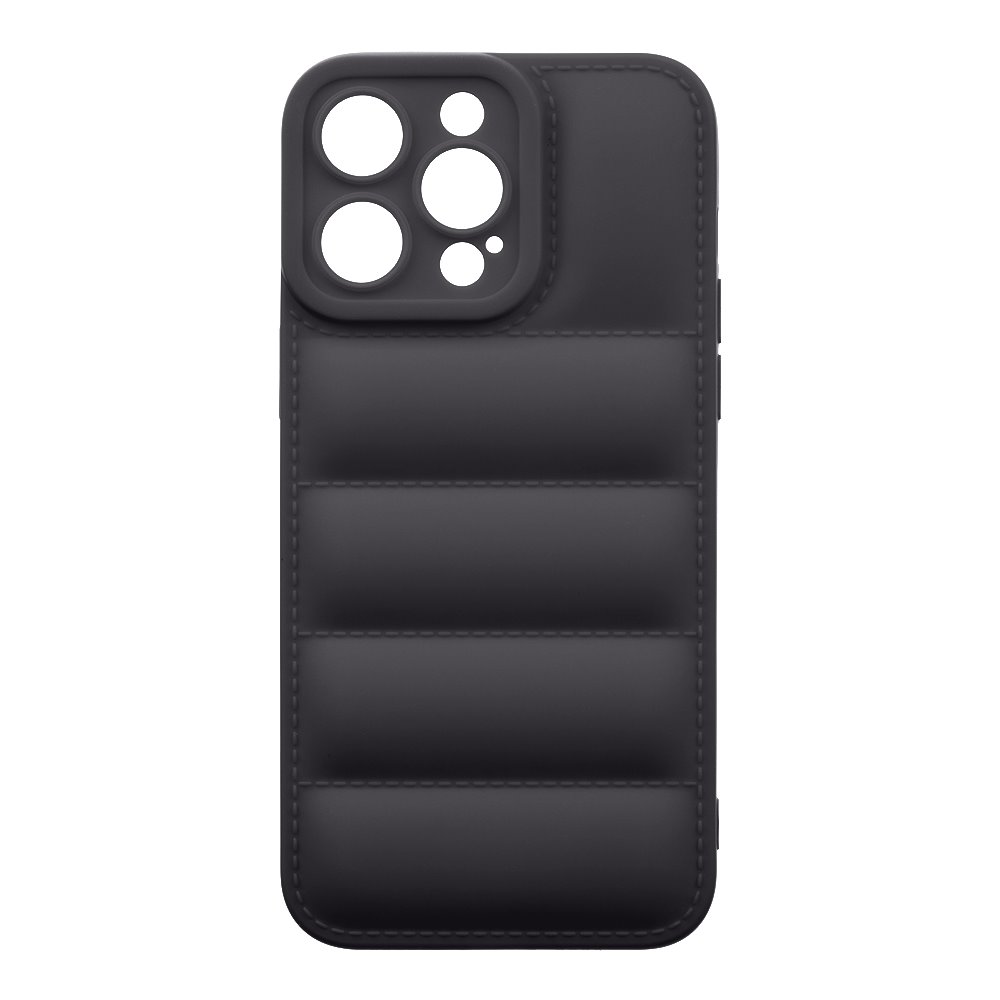 Zadní kryt OBAL:ME Puffy pro Apple iPhone 15 Pro Max, černá