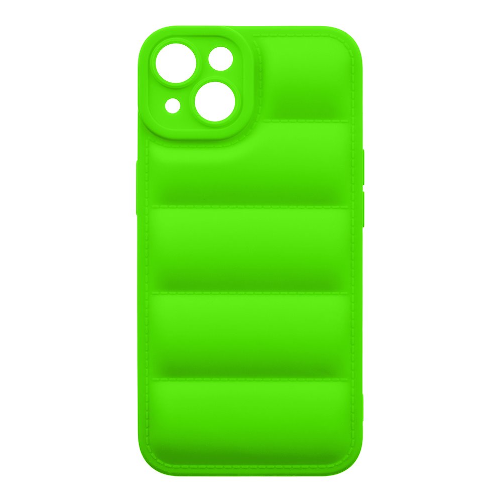Zadní kryt OBAL:ME Puffy pro Apple iPhone 14, zelená