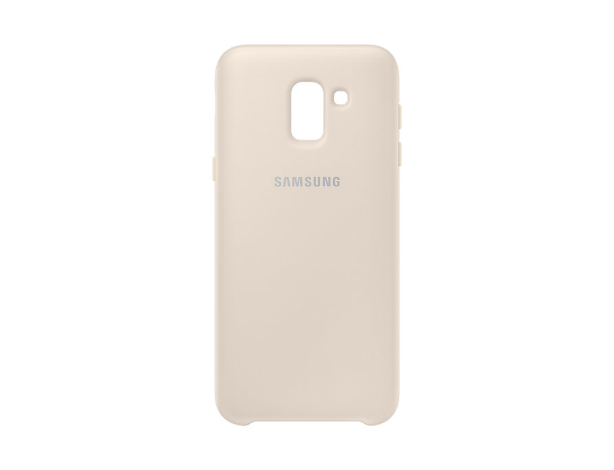 Samsung EF-PJ600CF Dual Layer Cover pro Samsung Galaxy J6 2018, zlatá