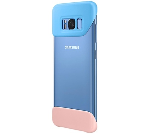 Zadní kryt Samsung EF-MG950CL 2Piece Cover Galaxy S8, modrá / broskvová