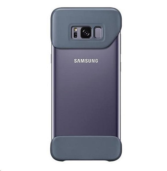 Levně Zadní kryt Samsung EF-MG955CE 2Piece Cover Galaxy S8+, tmavě fialová
