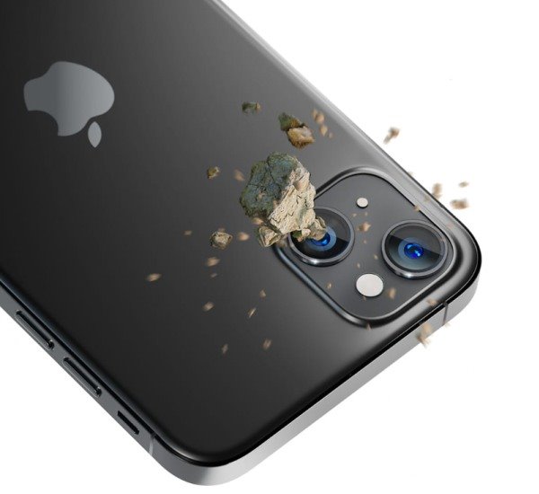 Tvrzené sklo 3mk Lens Pro ochrana kamery pro Apple iPhone 15 Plus, Graphite