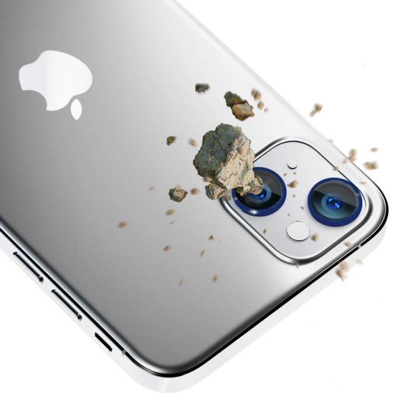 Tvrzené sklo 3mk Lens Pro ochrana kamery pro Apple iPhone 15 Pro, Blue