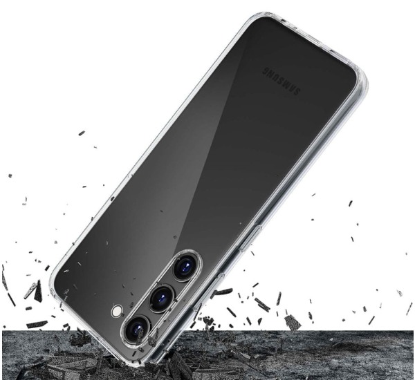 Silikonové pouzdro 3mk Clear Case pro Samsung Galaxy S24+, transparentní