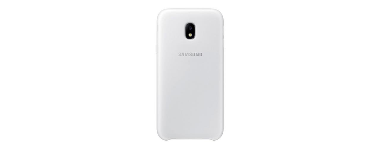 Pouzdro Samsung EF-PJ330CWE Dual Layer Cover pro Samsung Galaxy J3 2017, white