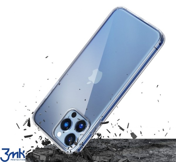 Kryt ochranný 3mk Clear Case pro Apple iPhone 15 Pro, čirý