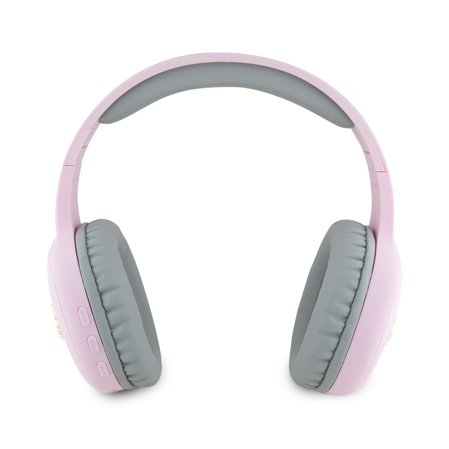 Levně Hello Kitty Bicolor Kitty Metal Head Logo Bluetooth Stereo Headphones Pink