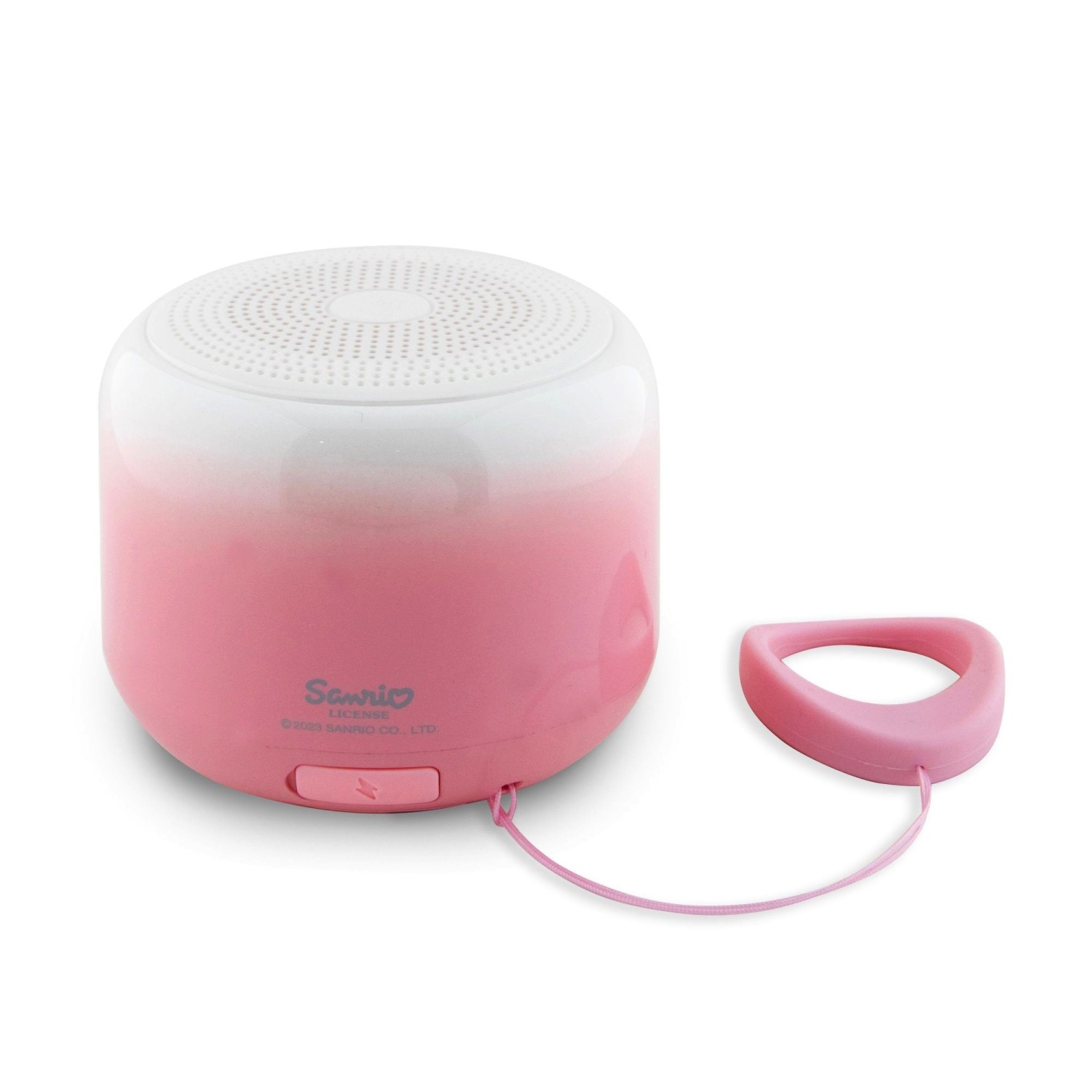 Levně Hello Kitty Mini Bluetooth Speaker Kitty Head Logo Pink